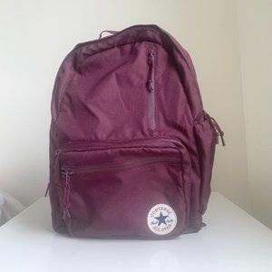Maroon Converse Backpack